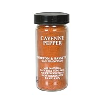 Morton & Bassett Cayenne Pepper, 1.8-Ounce Jars (Pack of 3)