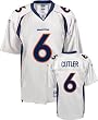 Men`s Denver Broncos #6 Jay Cutler Road Replica Jersey