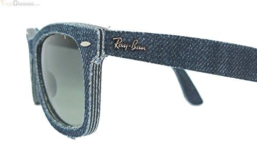 Ray-Ban RB2140 116371 Wayfarer Sunglasses Blue Jeans Frame / Gray Gradient Lens 50mm