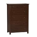 Mission Bay 5 Drawer Chest - Tobacco