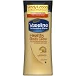 Vaseline Healthy Body Glow Daily Replenishing Moisturizer & a Touch of Self-Tanner for Fair Skin Tones 10oz. (3 Pack)