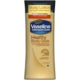 Vaseline Healthy Body Glow Daily Replenishing Moisturizer & a Touch of Self-Tanner for Fair Skin Tones 10oz. (3 Pack)