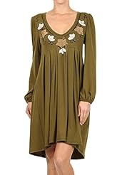 Pleated Bubble Dress Shift  Dress