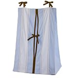  : Metro Blue/Chocolate Diaper Stacker
