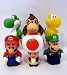 Super Mario Cute Character Set 6 Figures 2.8 to 3 inch tall_s-3