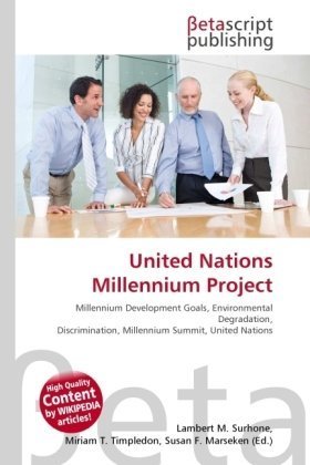 United Nations Millennium Project: Millennium Development Goals, Environmental Degradation, Discrimination, Millennium Summit, United Nations
