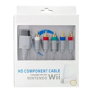 Highest Resolution Component AV Cable For Nintendo Wii