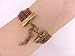 ETSYG® Mermaid Bracelet Vintage Bronze Coffee Rope Knit Heart Adage Punk Simple Charms