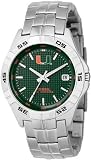 NCAA Miami Florida Hurricanes Men's Round Dial Watch