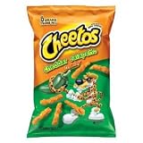 Cheetos Crunchy Jalapeno Flavored Snacks, 9.75oz Bags (Pack of 3) ~ Cheetos
