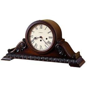 Howard Miller Newley Key Wound Mantel Clock by Howard Miller