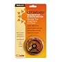ChimGard� Energy Meter Woodstove Thermometer. Durable genuine porcelain enamel with yellow & orange zones clearly indicated on brown case -- shows safe flue temperatures at a glance. CALIBRATED FOR FLUEPIPES