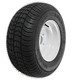205/65-10 Tire & Wheel (c) 5 Hole / White