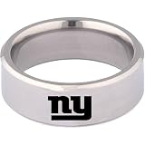 Team Titanium New York Giants 8mm Titanium Ring