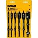 Black & Decker/DWLT DW1587 6-Piece Spade Bit Set