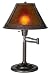 Mission Bronze With Mica Shade Swing Arm Table Lamp