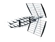 Metronic Antenne ext�rieure : UHF trinappe � fiche F Noir