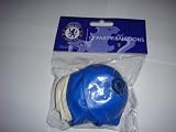 from Chelsea F.C. OFFICIAL CHELSEA F.C CRESTED BLUE & WHITE PARTY BALLOONS 12 PACK