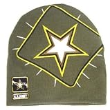  : USA United States Green Army - Beanie Winter Skull Hat
