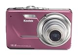Kodak EasyShare M341 Digitalkamera (12,2 Megapixel, 3-fach opt. Zoom, 6,9 cm (2,7 Zoll) Display) orchid