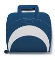 Reveal Medical Manager Blue/Taupe Health & Wellness Organizer (00950-B)