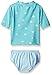 Carter's Girls' Short Sleeve Foil Fish Rash Guard Set