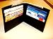 Leather Black Bi-fold Wallet #712