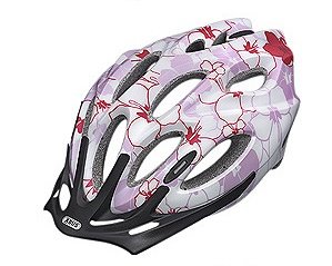 Produkt-Bild: ABUS Fahrradhelm Spicy Girl, rot / grau