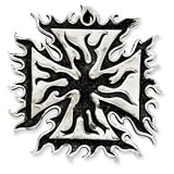 Sterling Silver Gothic Pendant - JewelryWeb