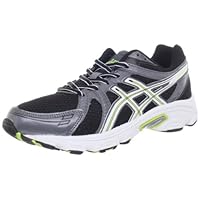 ASICS Men's Gel-Excite Running Shoe,Black/White/Lime,13 M US