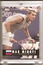 2005 Ace Authentic Max Mirnyi Russia #78 Tennis Card - Mint Condition - In Protective Display Case