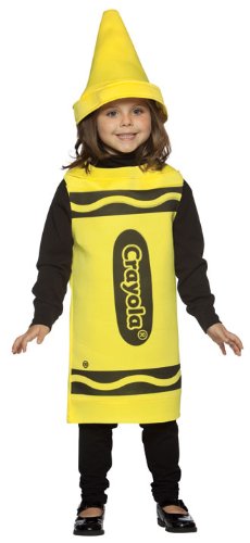 Rasta Imposta Crayola Yellow Toddler Costume,Yellow,4-6X