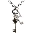 30 Inch Ornate Skeleton Key Necklace
