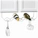 Under the Cabinet Wine and Glass Butler Wine Rack