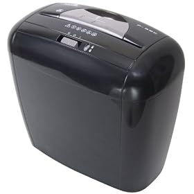 Fellowes - 3213601 - P35 - Destructeur de documents - 12 litres - 5 feuilles - Noir