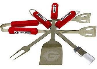 Georgia Bulldogs Grill BBQ Utensil Set