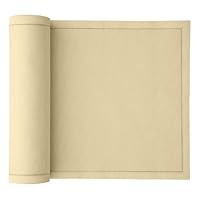 MYdrap Placemats on a Roll, 18.9-Inch by 12.6-Inch with 12 Placemats Per Roll, Vanilla
