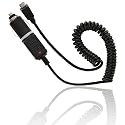 KFZ Ladekabel MicoUSB 1000maH CC C200 für HTC Desire Z, HD7, 7Mozart / Trophy, Desire HD, Google Nexus One, HTC Bravo, Buzz, Desire, HD2, HD 2, HD Mini, Legend, Leo, Rome, Wildefire, T-Mobile HD2, Pulse Autoladekabel Lader