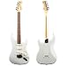 Fender Custom Shop Custom Artist Series Jeff Beck Signature Stratocaster Electric Guitar Olympic White Rosewood Fretboard