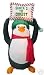 Airblown Inflatable 6 Ft Tall Penquin with Sign