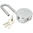 Steel Padlock & 3 Keys Storage Shed Security Lock 5"