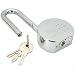Steel Padlock & 3 Keys Storage Shed Security Lock 5"