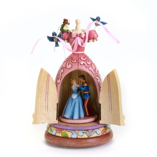 Disney Traditions by Jim Shore 4016556 Cinderella Dress Musical Figurine 10-Inch