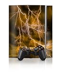 Playstation 3 Skins and Matching (Ps3) Controller Skin Apocalypse Orange