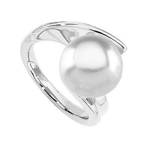 18K Palladium White Gold Paspaley South Sea Cultured 