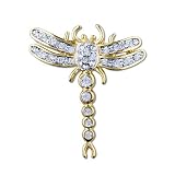 Gold Dragonfly Brooches And Pins