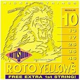 R10 Roto Yellows Regular Electric Guitar Strings (10-46)