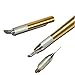 Pinkiou Microblading Pen Tattoo Machine for Permanent Makeup Eyebrow Beauty Golden