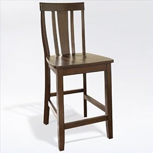 CF500124 - Shield Back Bar Stool, Set of 2 CF500124 - Shield Back Bar Stool, Set of 2