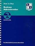 How to pass business administration : second level